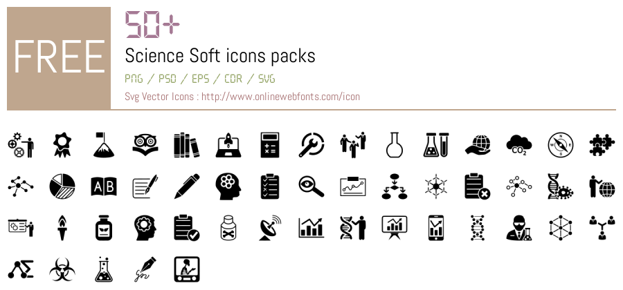 +50 Science Soft Svg Animations Packs Free Downloads - OnlineWebFonts.COM
