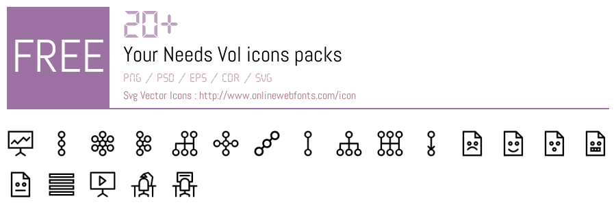 +20 Your Needs Vol Svg Animations Packs Free Downloads - OnlineWebFonts.COM