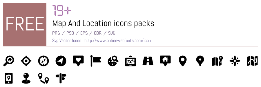 +19 Map And Location Svg Animations Packs Free Downloads ...