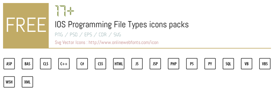 +17 IOS Programming File Types Svg Animations Packs Free Downloads ...