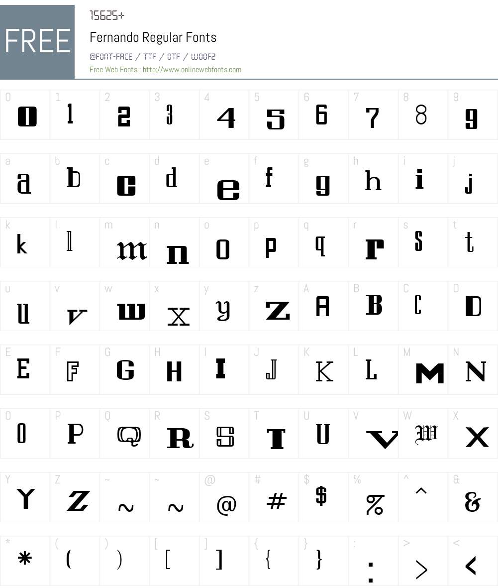 Fernando Font Screenshots