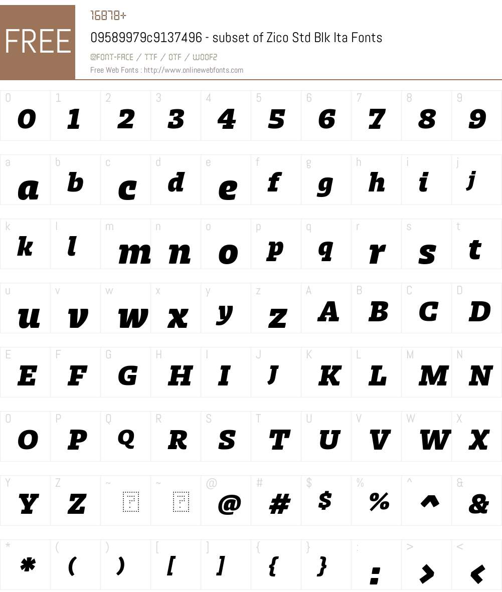09589979c9137496 - subset of Zico Std Blk Font Screenshots