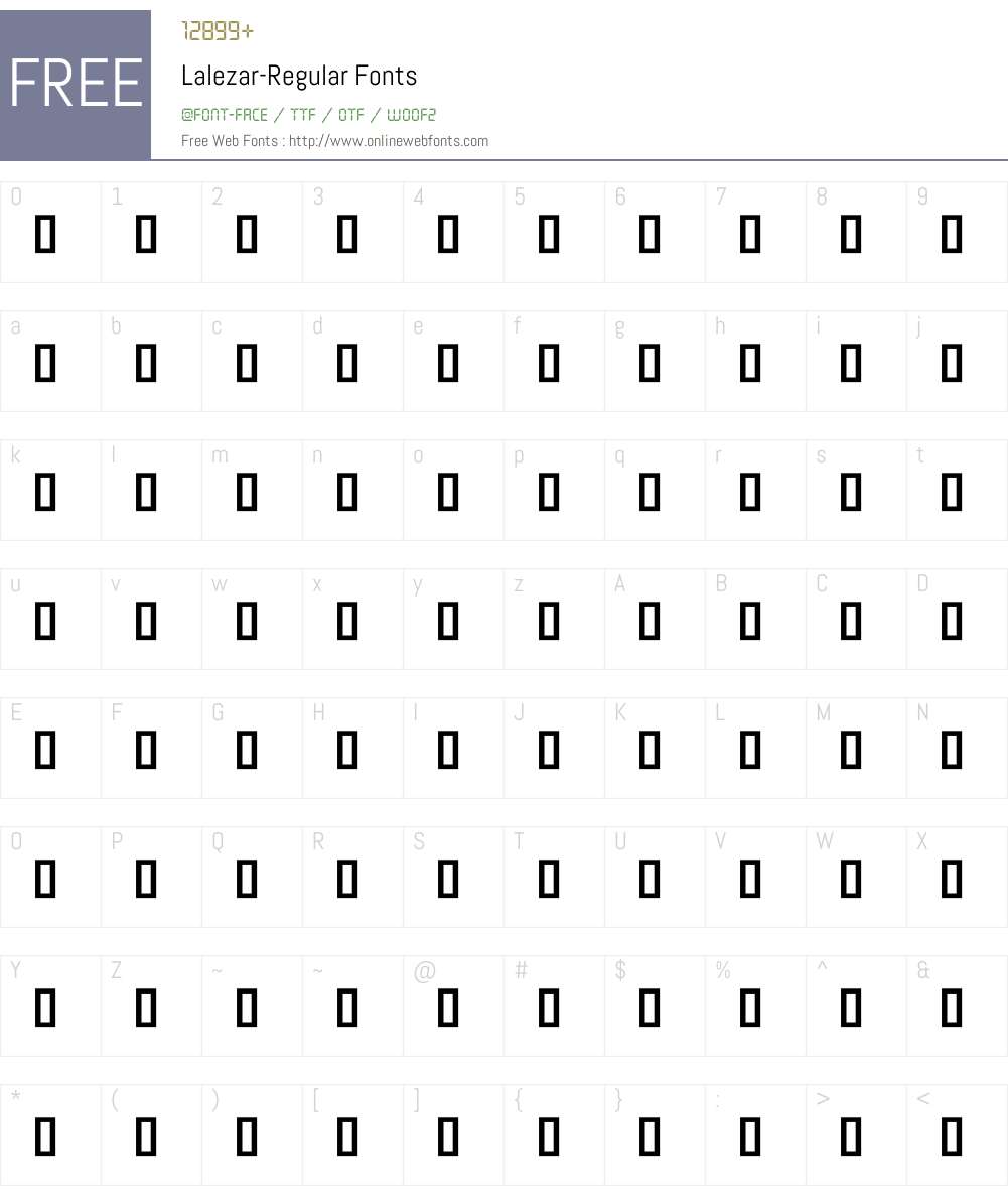 Lalezar Font Screenshots