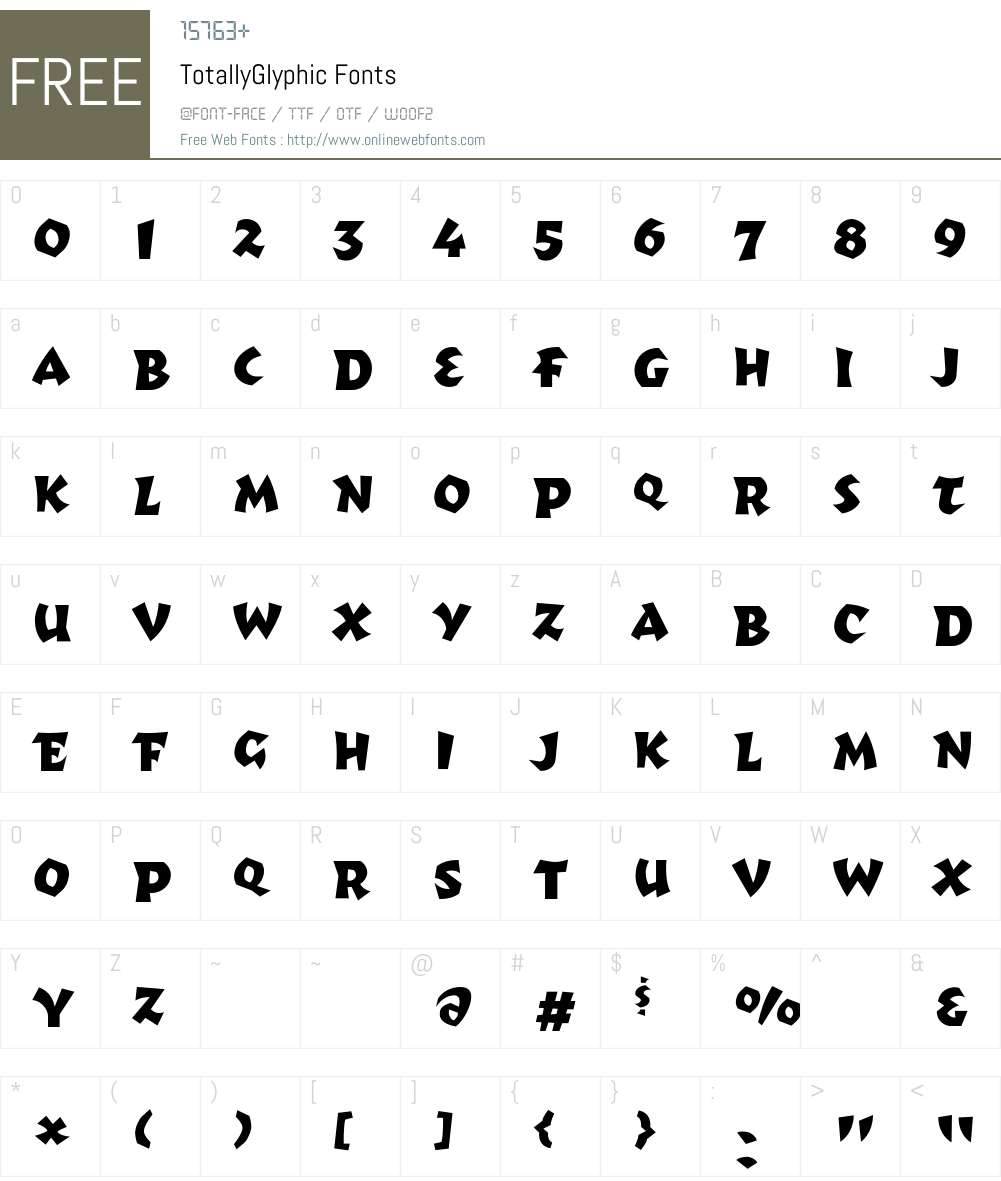 Totally Font Screenshots