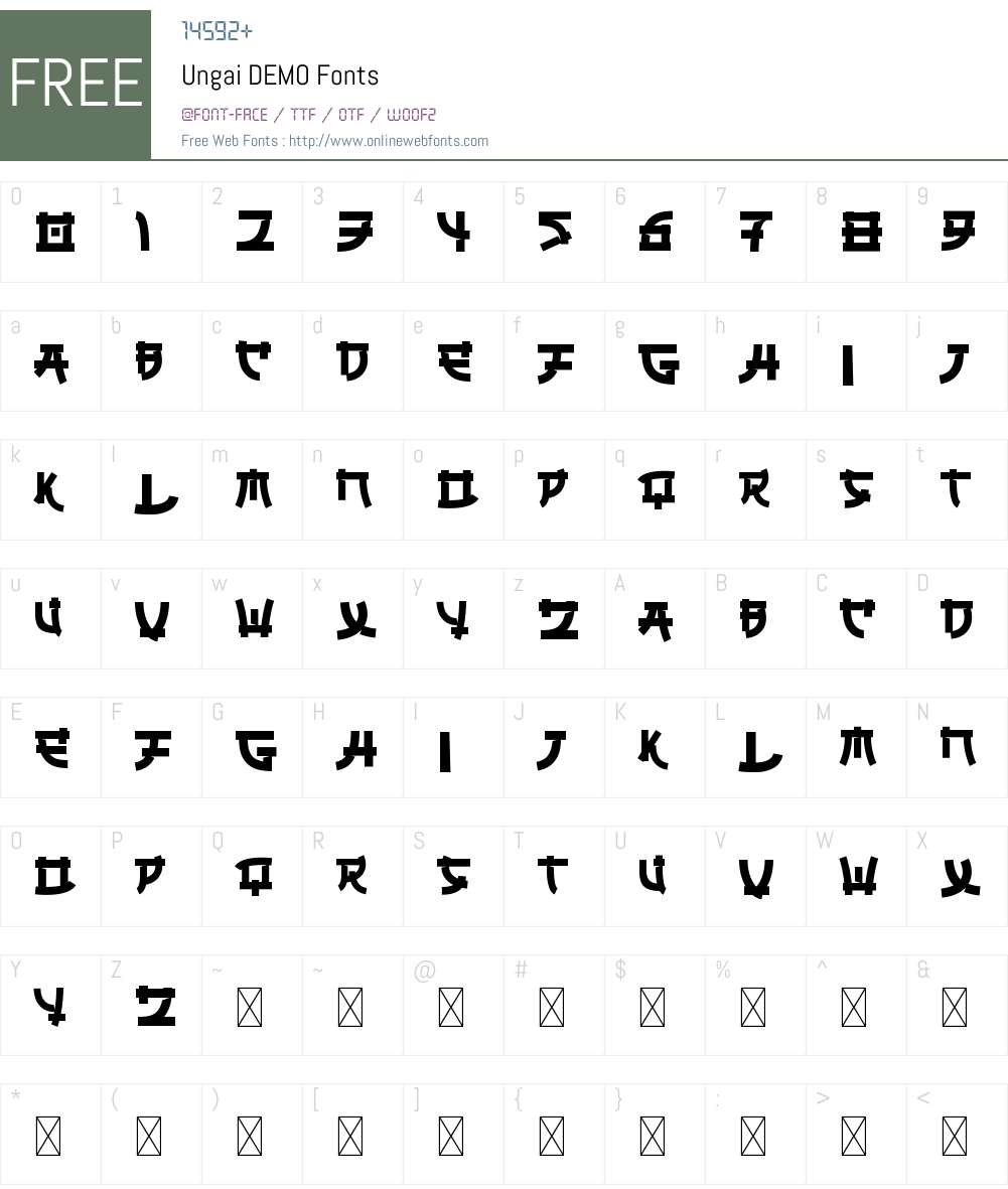 Ungai DEMO 1.002;Fontself Maker 3.5.1 Fonts Free Download ...