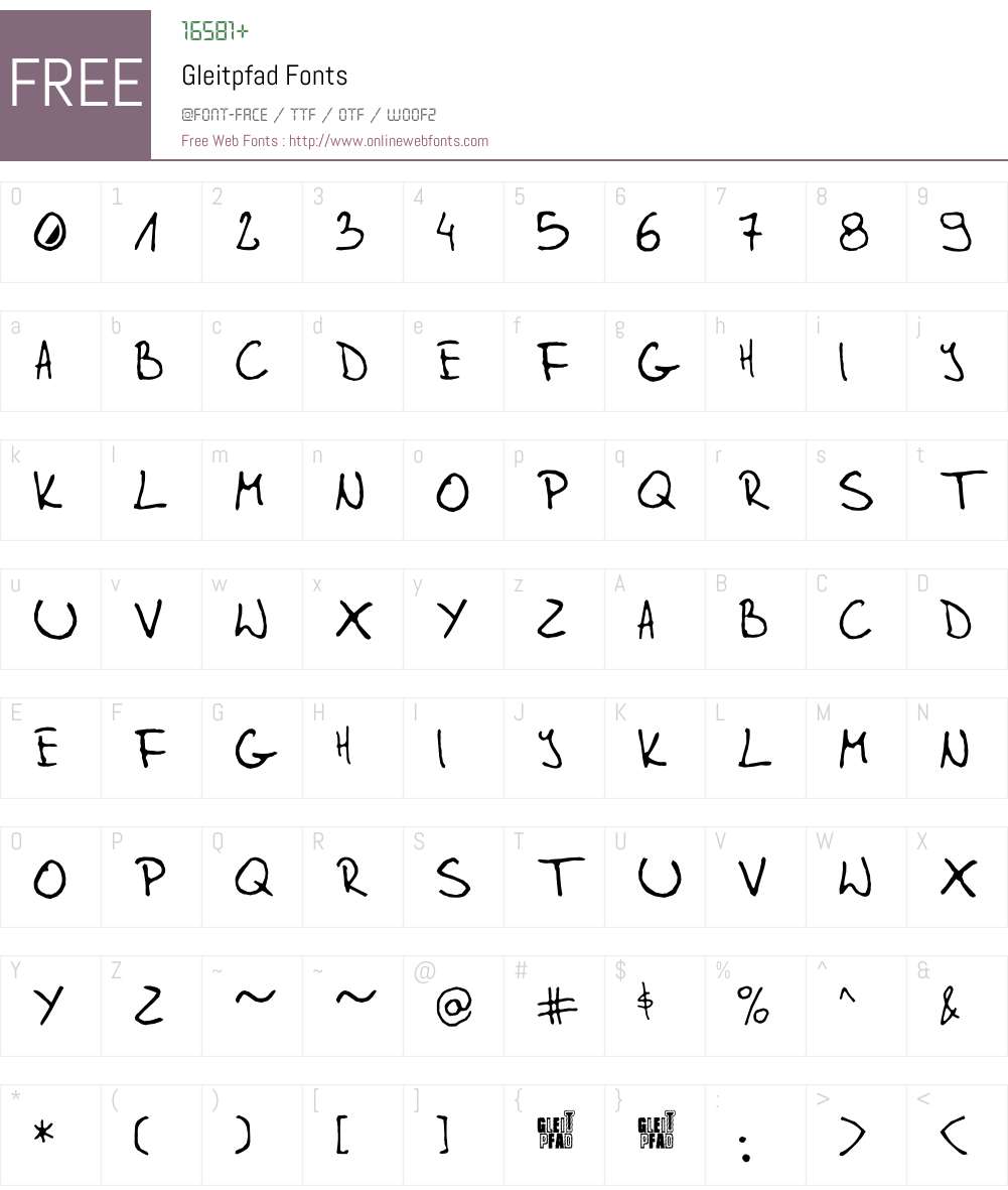 mikfont Font Screenshots