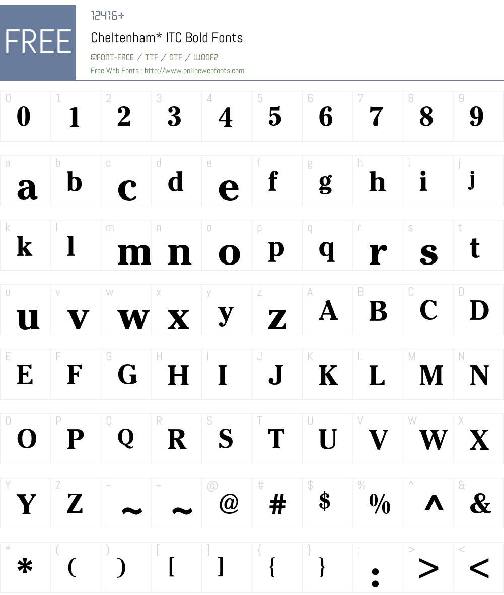 itc cheltenham bold font itc cheltenham bold font