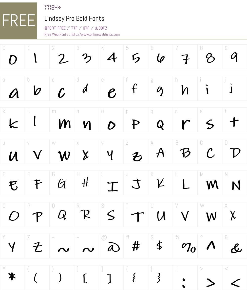 Lindsey Pro 1.00 Fonts Free Download - OnlineWebFonts.COM