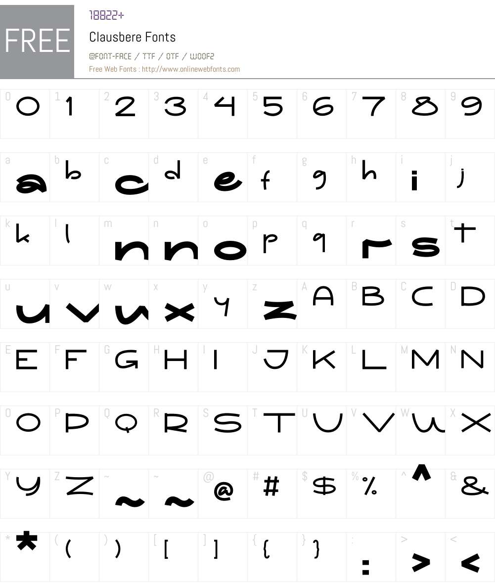 Clausbere 100august 23 2022fontcreator 12002525 64 Bit Fonts Free Download