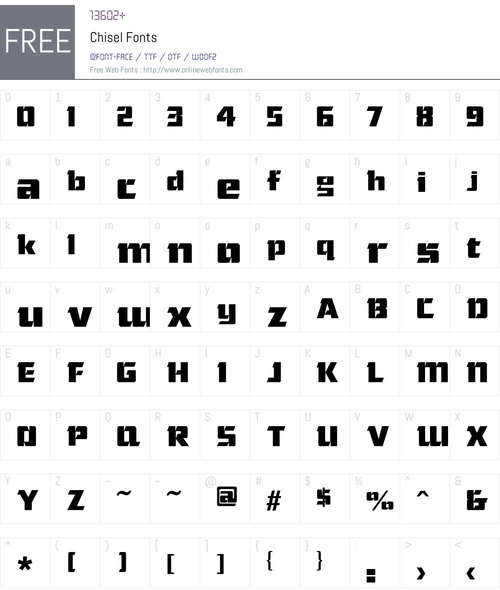 Chisel Print Artist: Sierra On-Line, Inc. Fonts Free Download ...