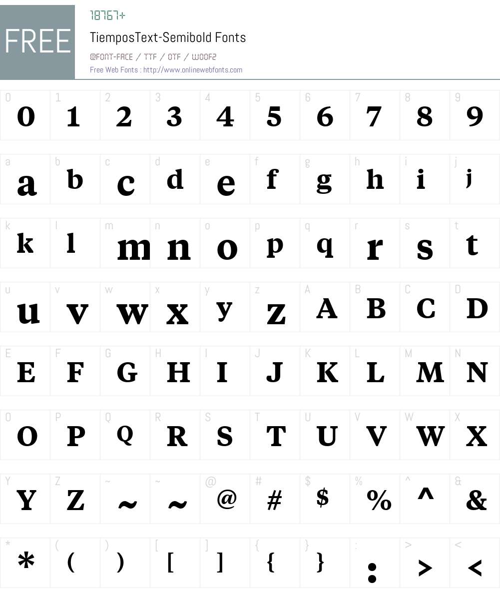 Copyright Klim Type Foundry Font Screenshots