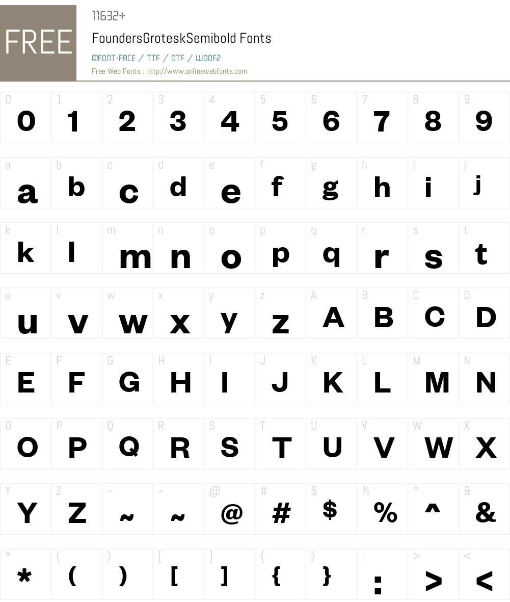 Copyright Klim Type Foundry Font Screenshots