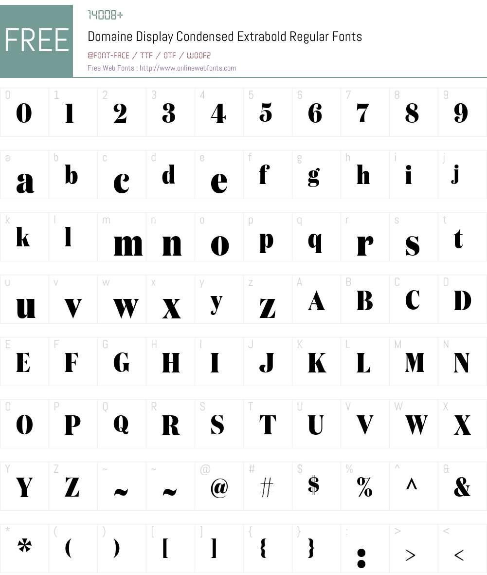 Copyright Klim Type Foundry Font Screenshots