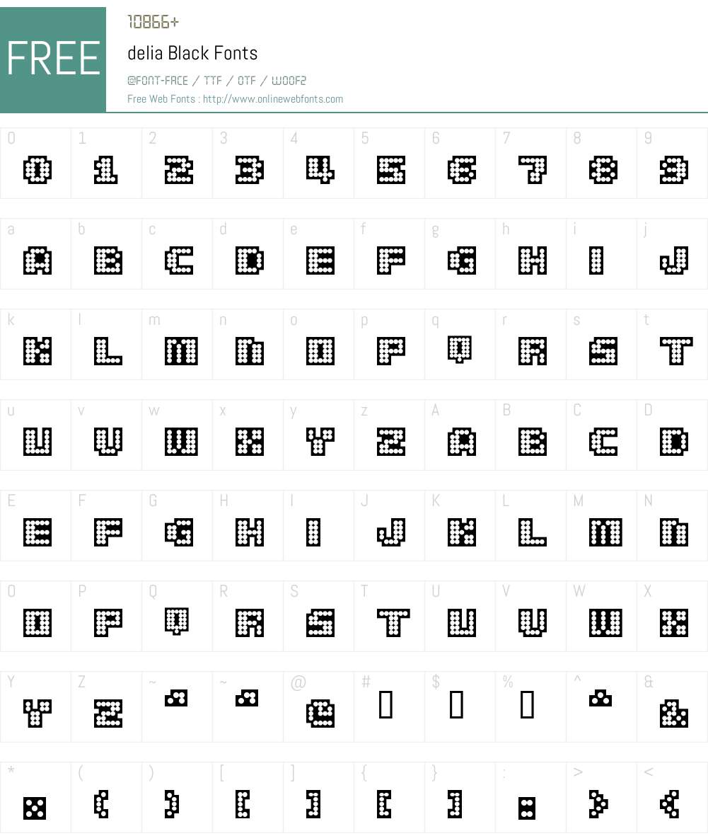 delia Font Screenshots
