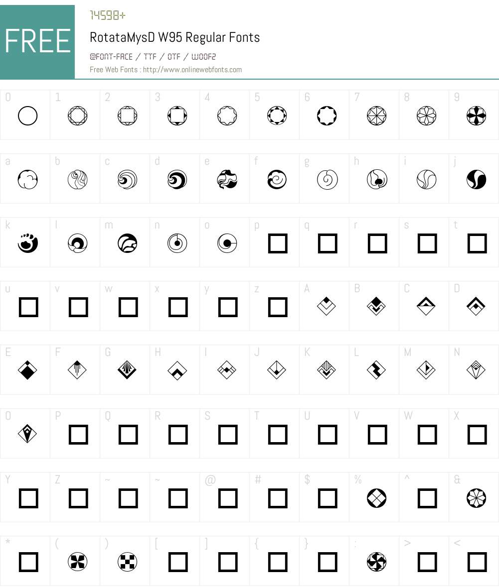 Rotate Font Screenshots