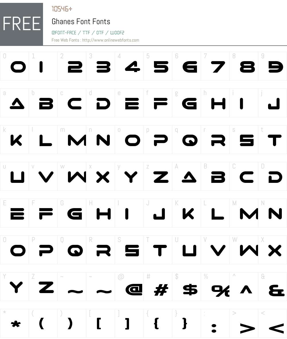 Ghanes Font 1.001;Fontself Maker 3.5.7 Fonts Free Download ...