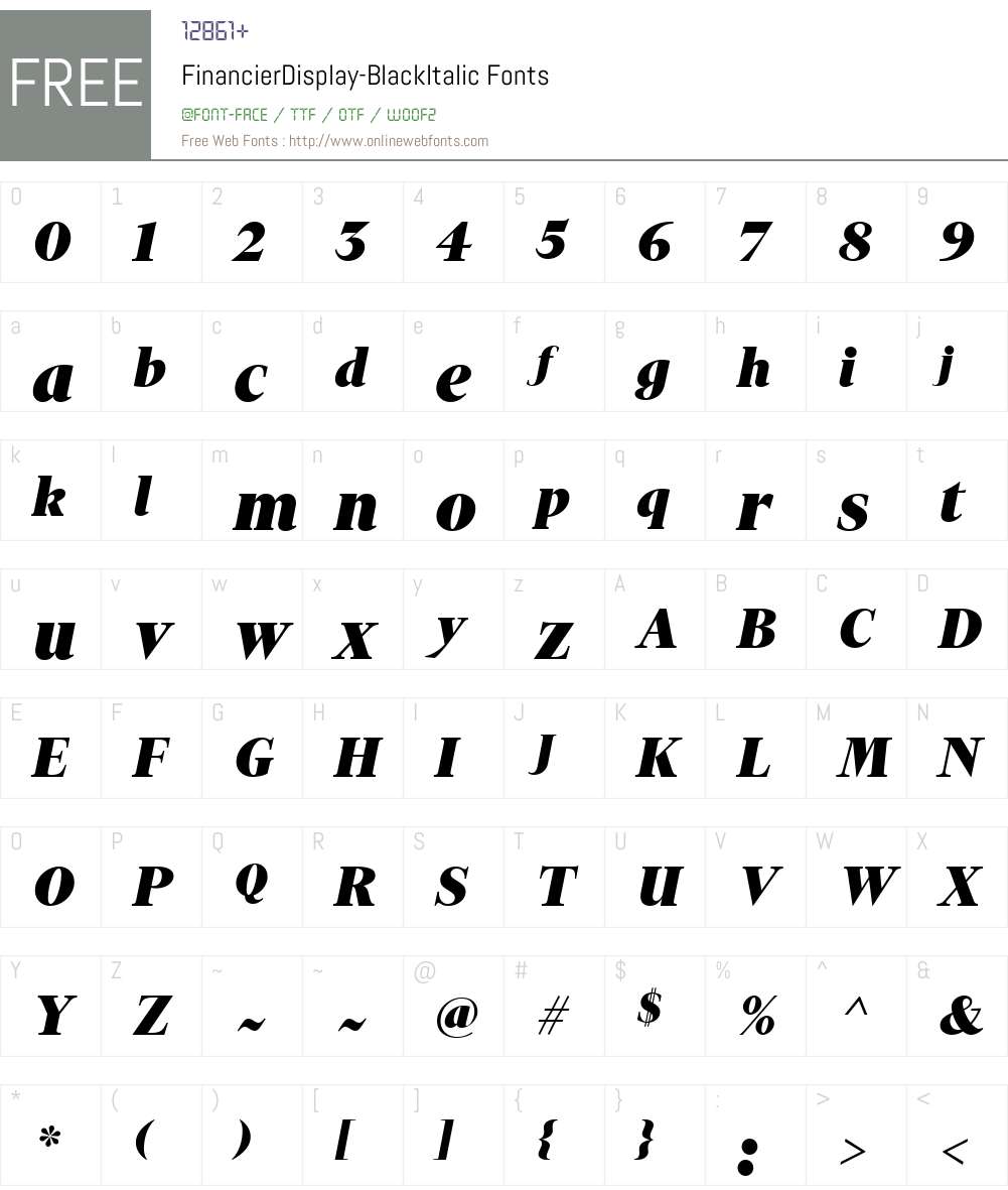 Copyright Klim Type Foundry Font Screenshots