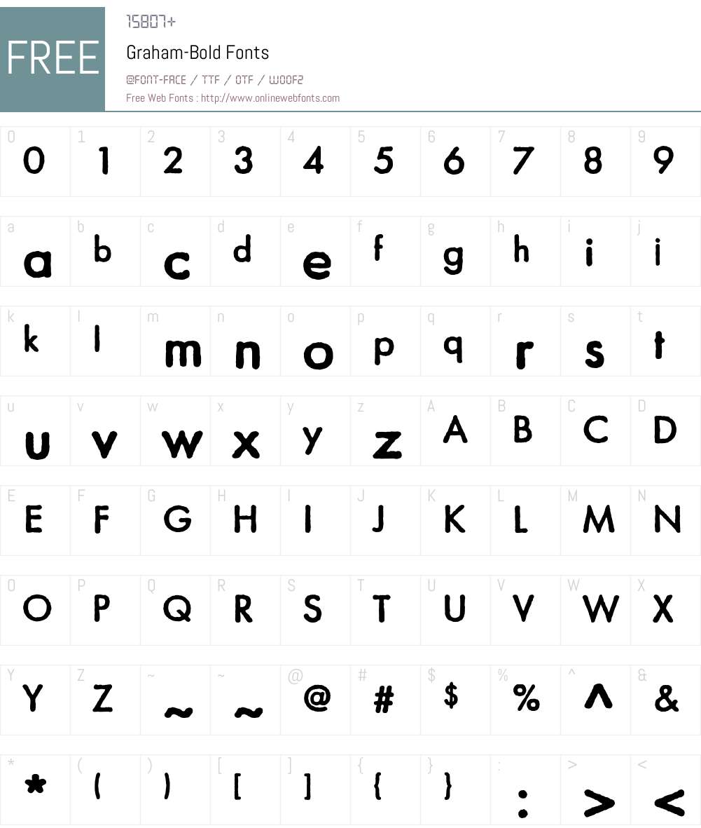 Graham Font Screenshots