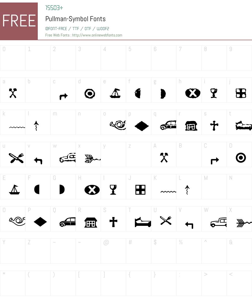 Pullman Font Screenshots