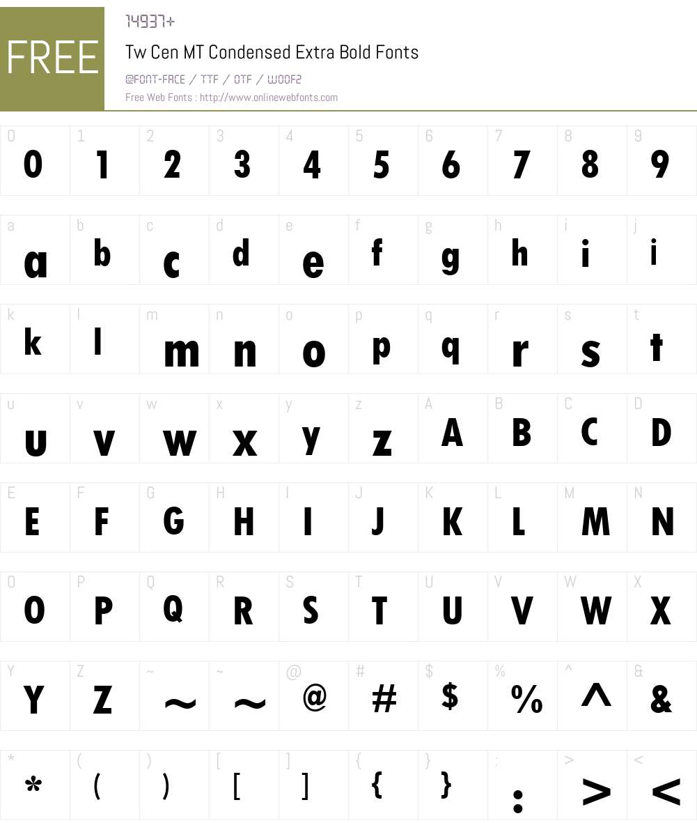 tw cen mt bold font download tw cen mt bold font download