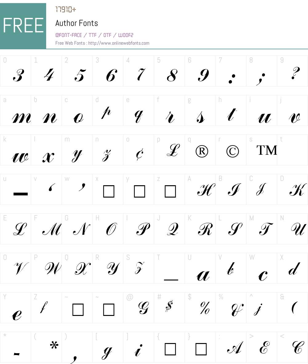 Author V2 Altsys Metamorphosis:23.5.1992 Fonts Free Download ...
