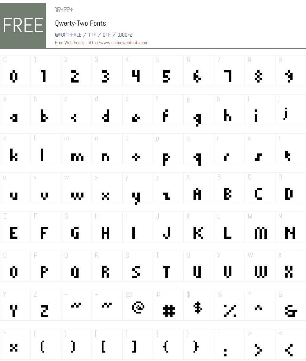 Qwerty Font Screenshots