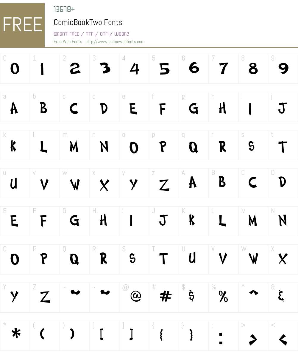 Comic Font Screenshots