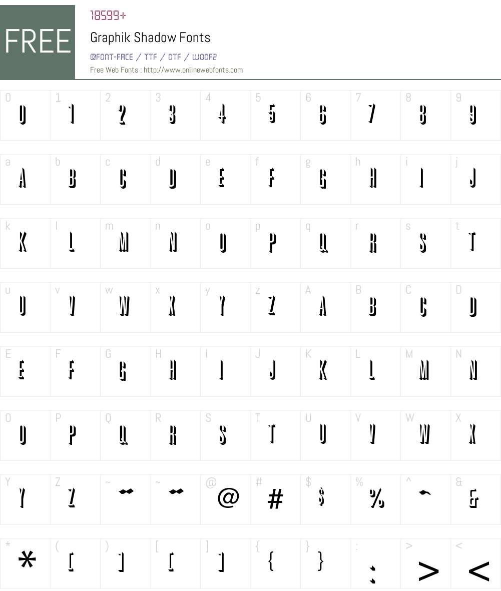 Graphik Font Screenshots