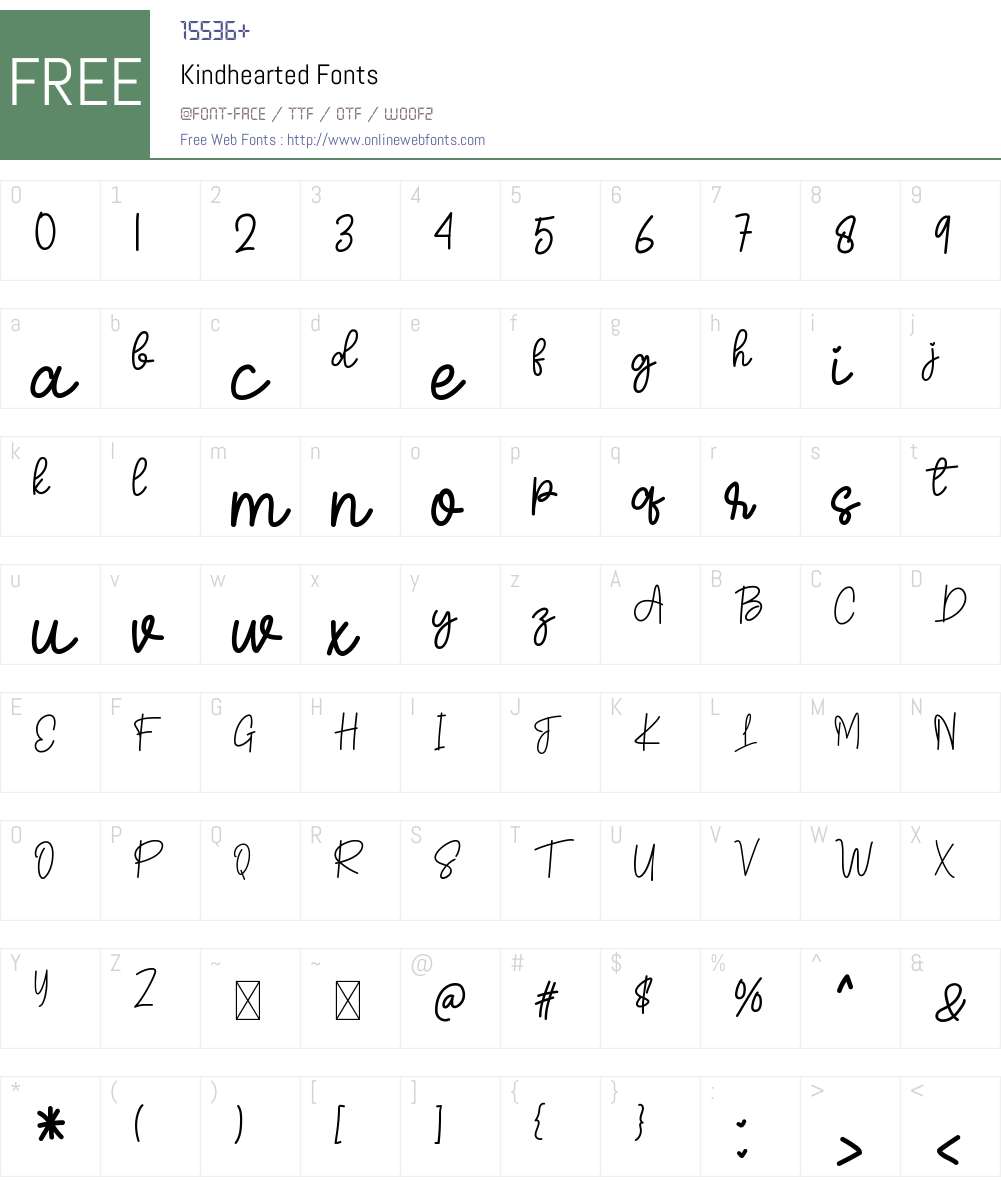 kindhearted-1-001-fontself-maker-3-5-4-fonts-free-download