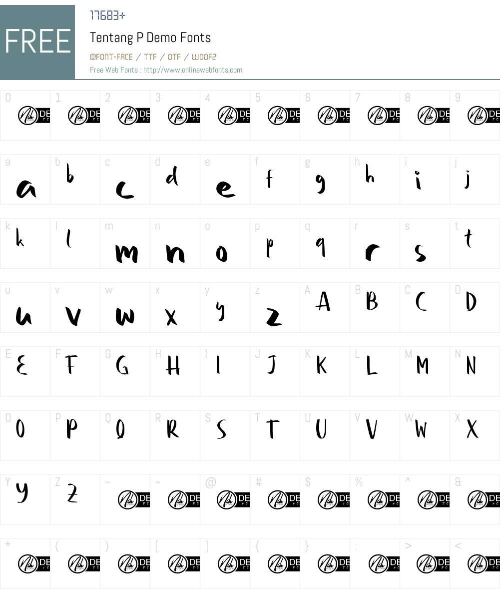 Tentang P Demo 1.001;Fontself Maker 3.5.7 Fonts Free Download ...