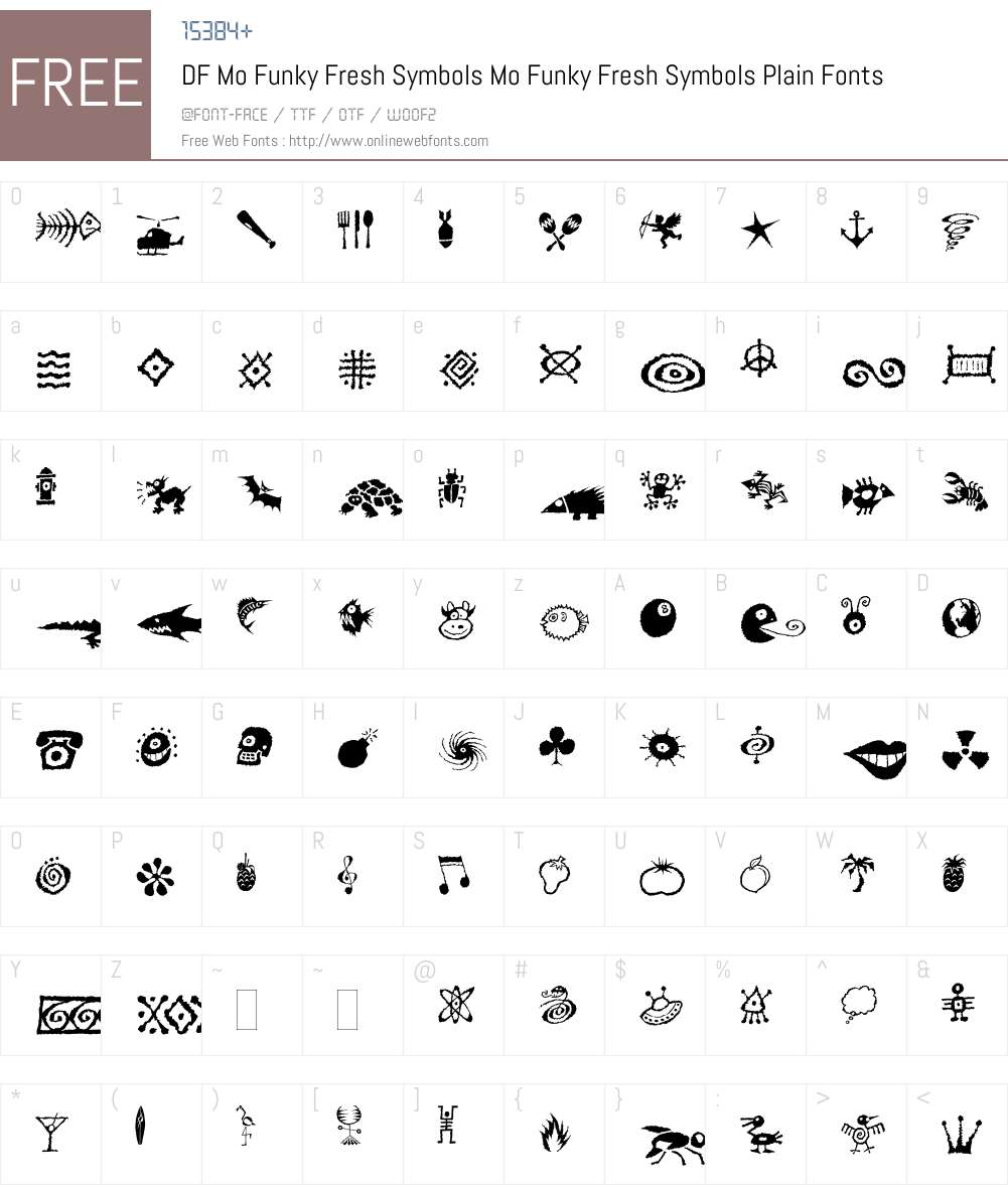 Df Font Screenshots