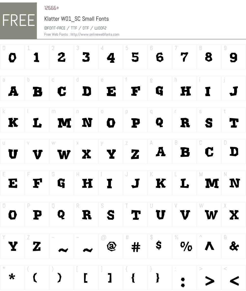KlatterW01_SC-Small Font Screenshots