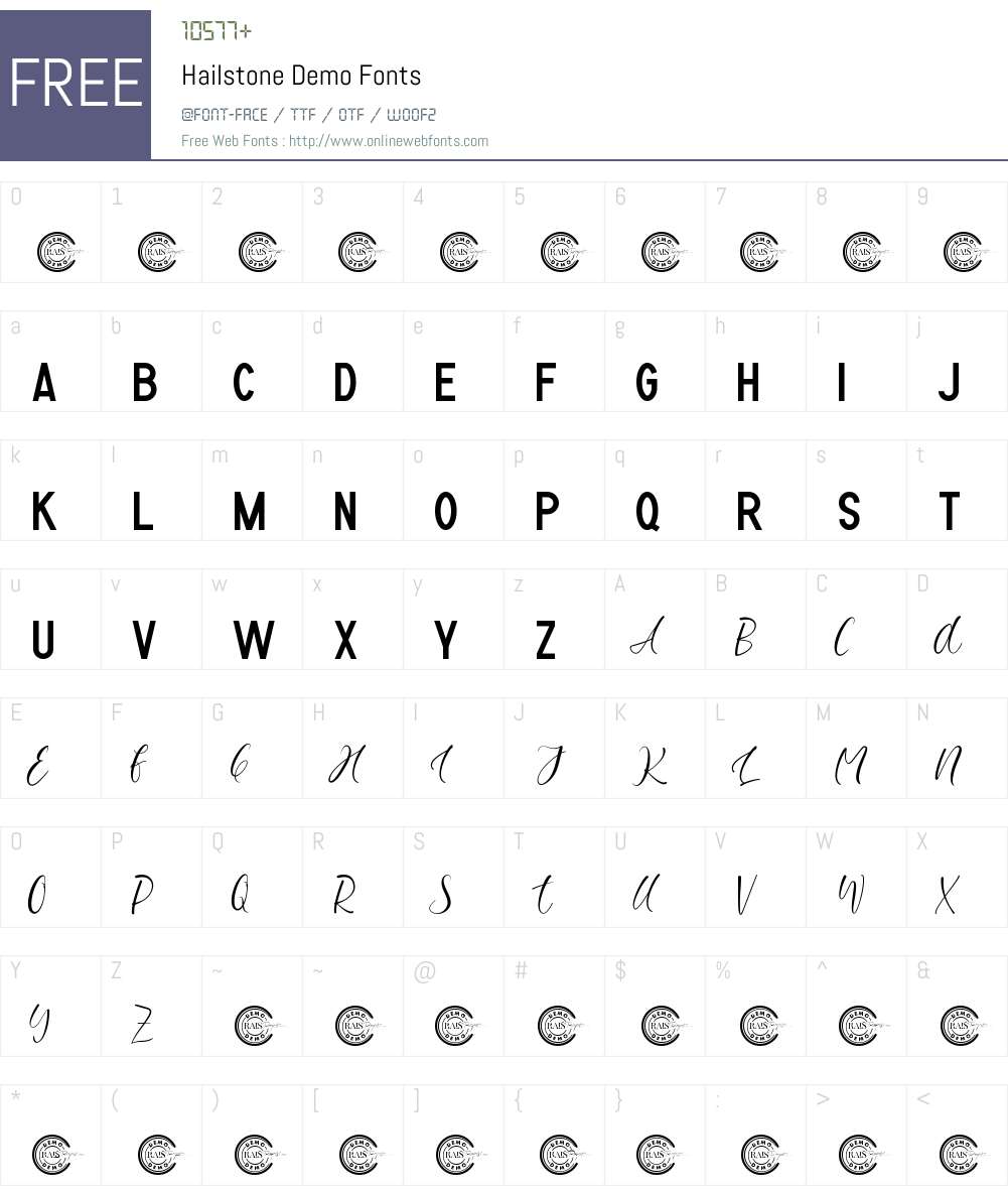 Hailstone Demo 1.001;Fontself Maker 3.5.7 Fonts Free Download ...