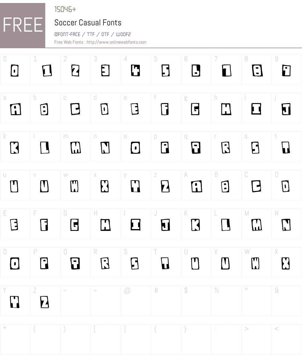 Original Junglist Font Screenshots