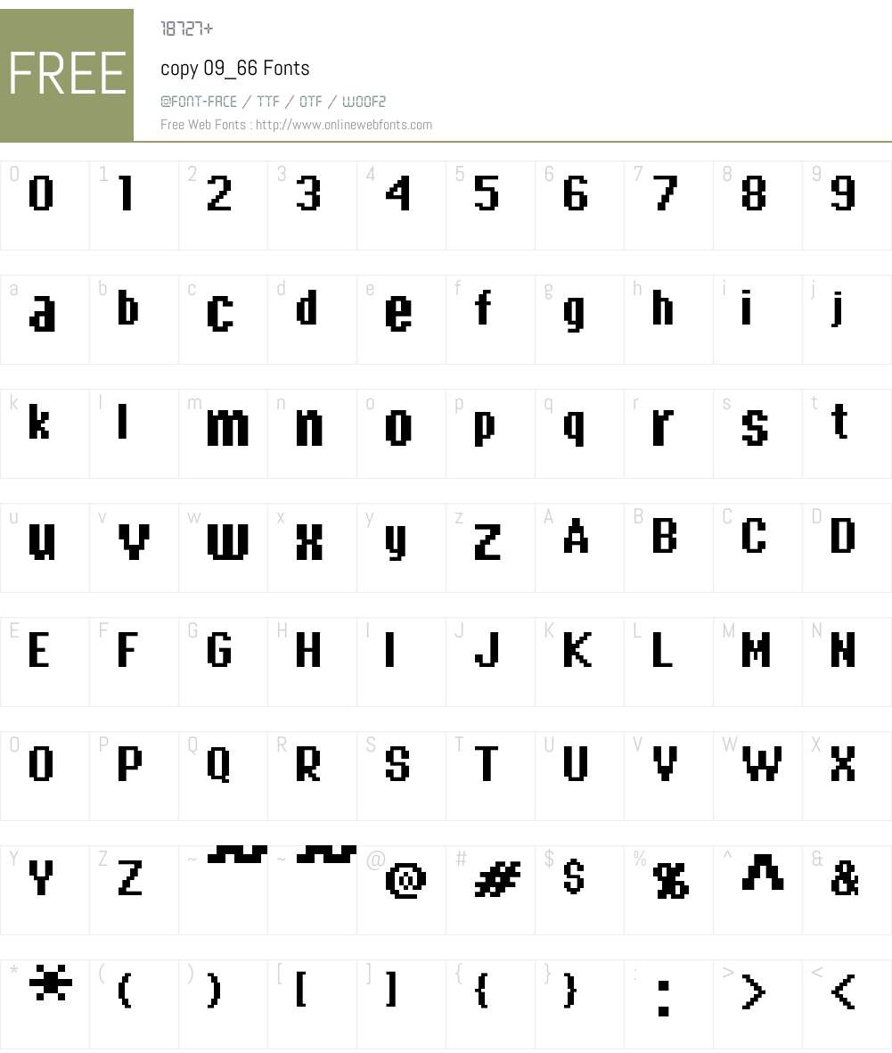copy 09_66 Font Screenshots