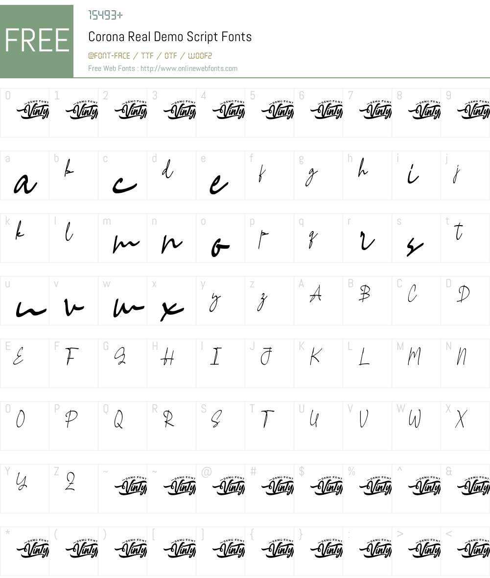Corona Real Demo Script 1.002;Fontself Maker 3.5.7 Fonts Free Download ...