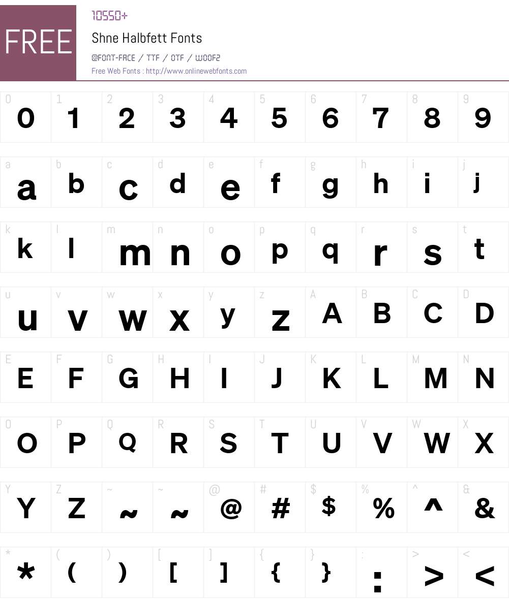 Copyright Klim Type Foundry Font Screenshots