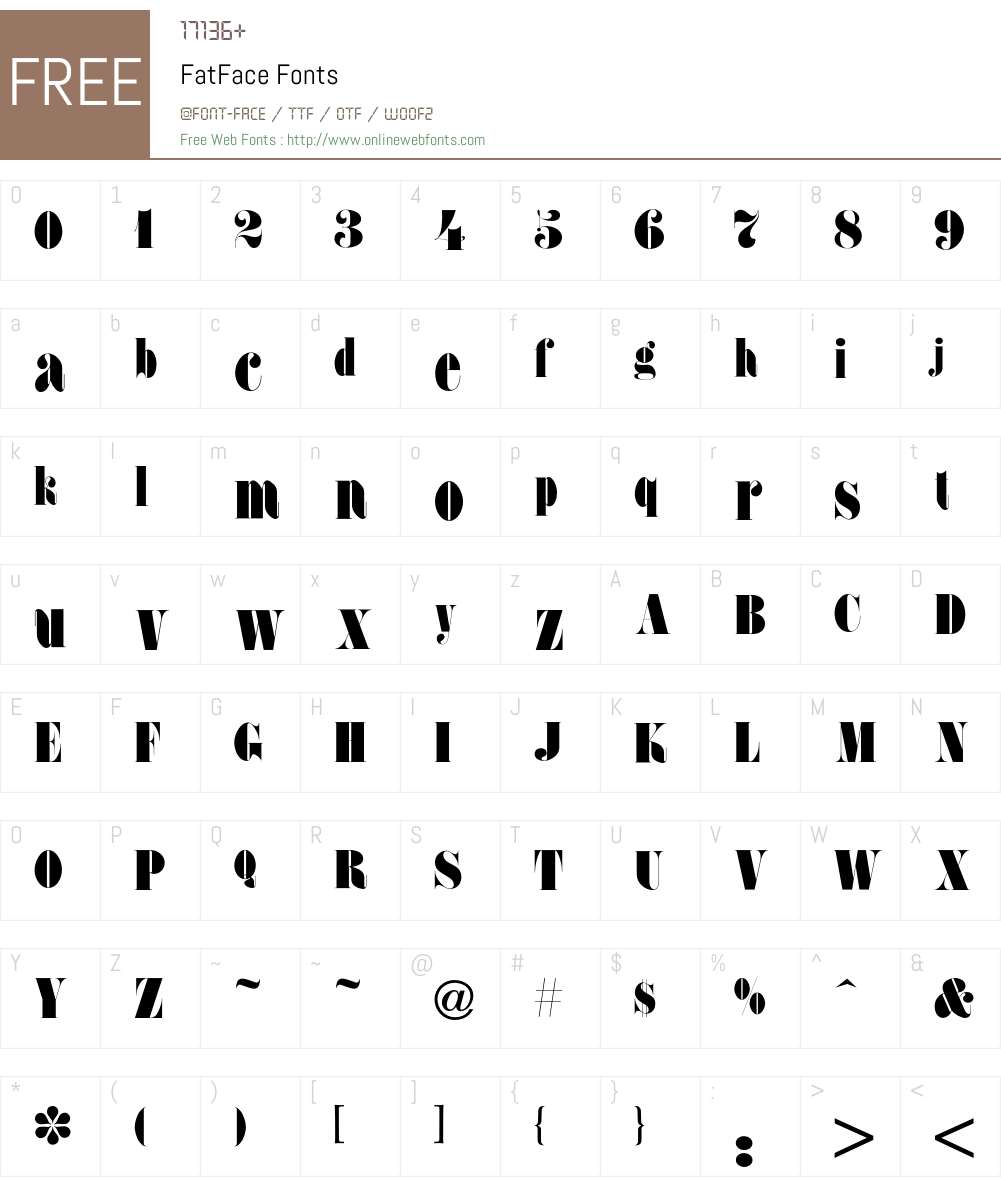 Fat Font Screenshots