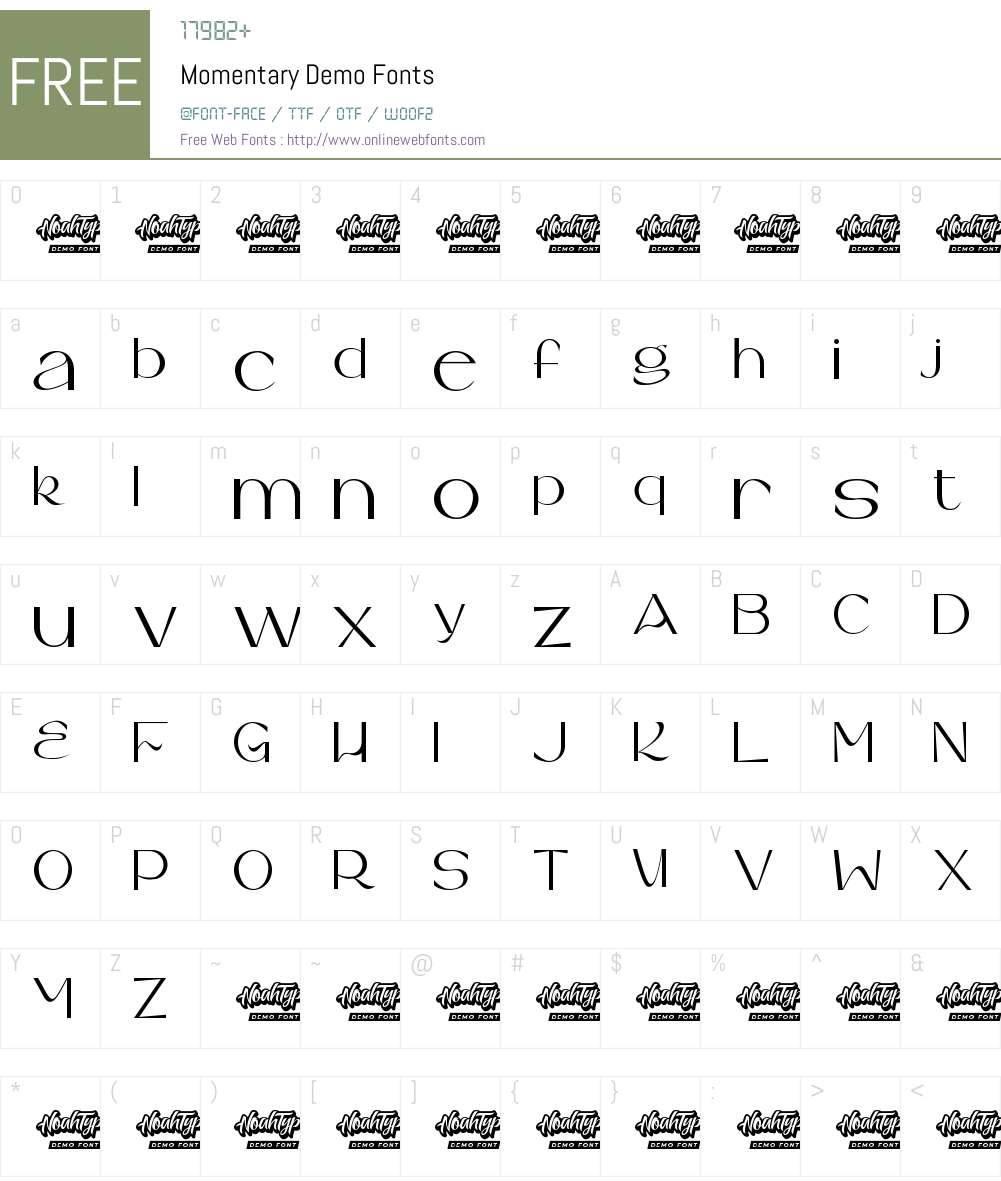 Momentary Demo 1.001;Fontself Maker 3.5.7 Fonts Free Download ...