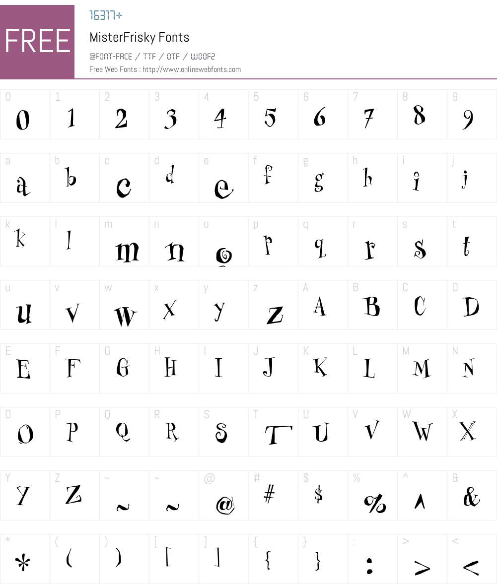 Mister Font Screenshots