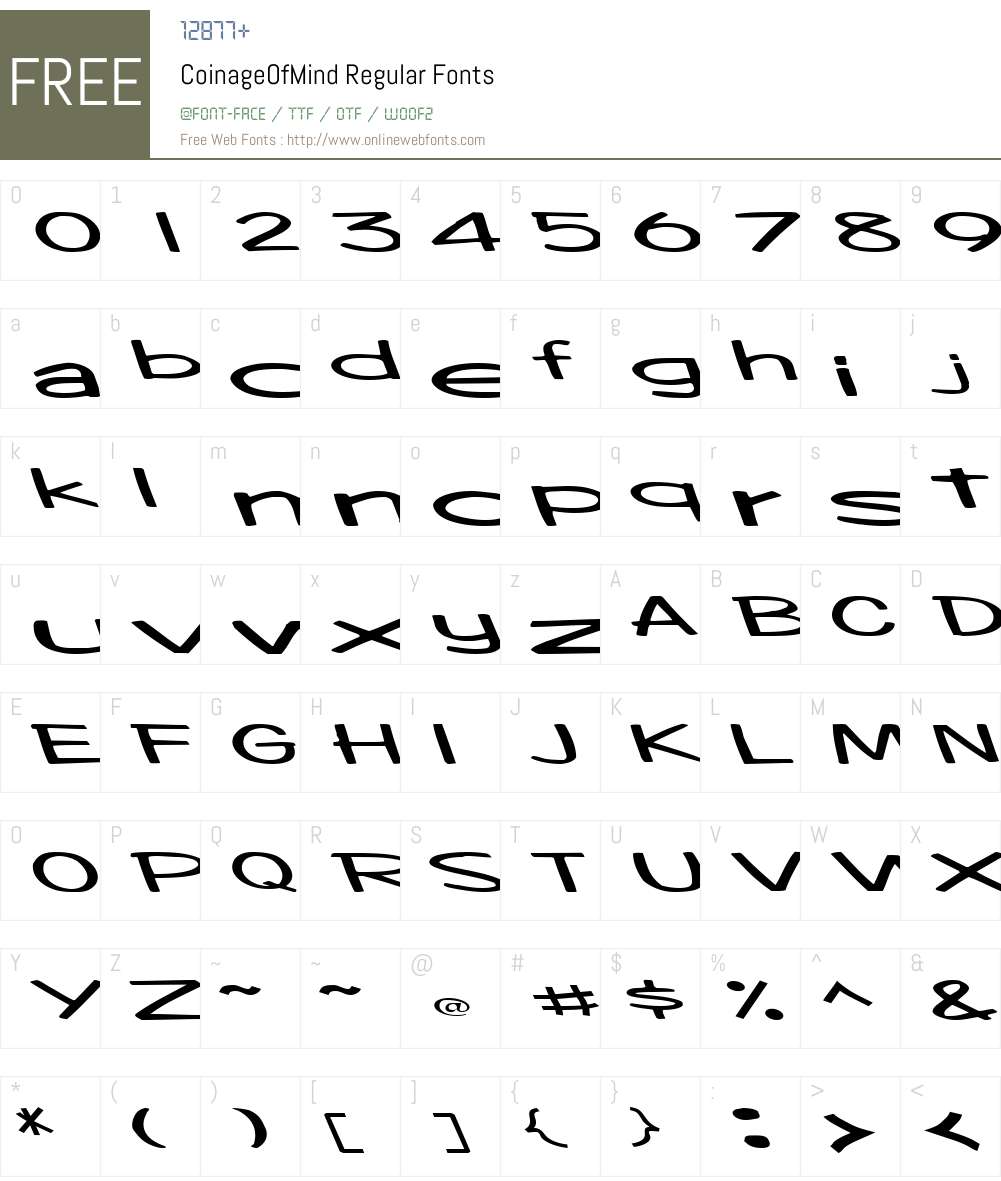 CoinageOfMind Regular Altsys Metamorphosis:10/28/94 Fonts Free Download ...