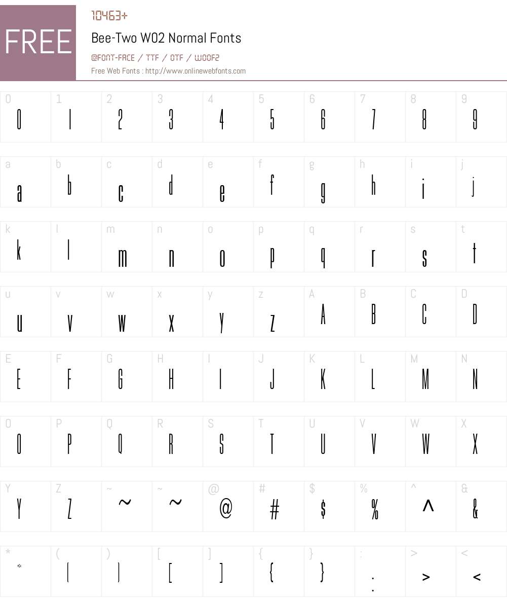 Bee Font Screenshots