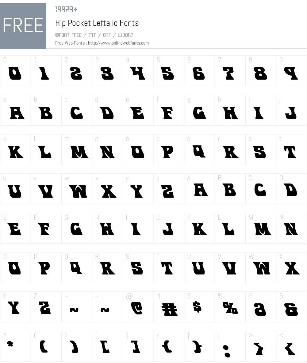 hip-pocket-leftalic-1-0-2014-fonts-free-download-onlinewebfonts-com