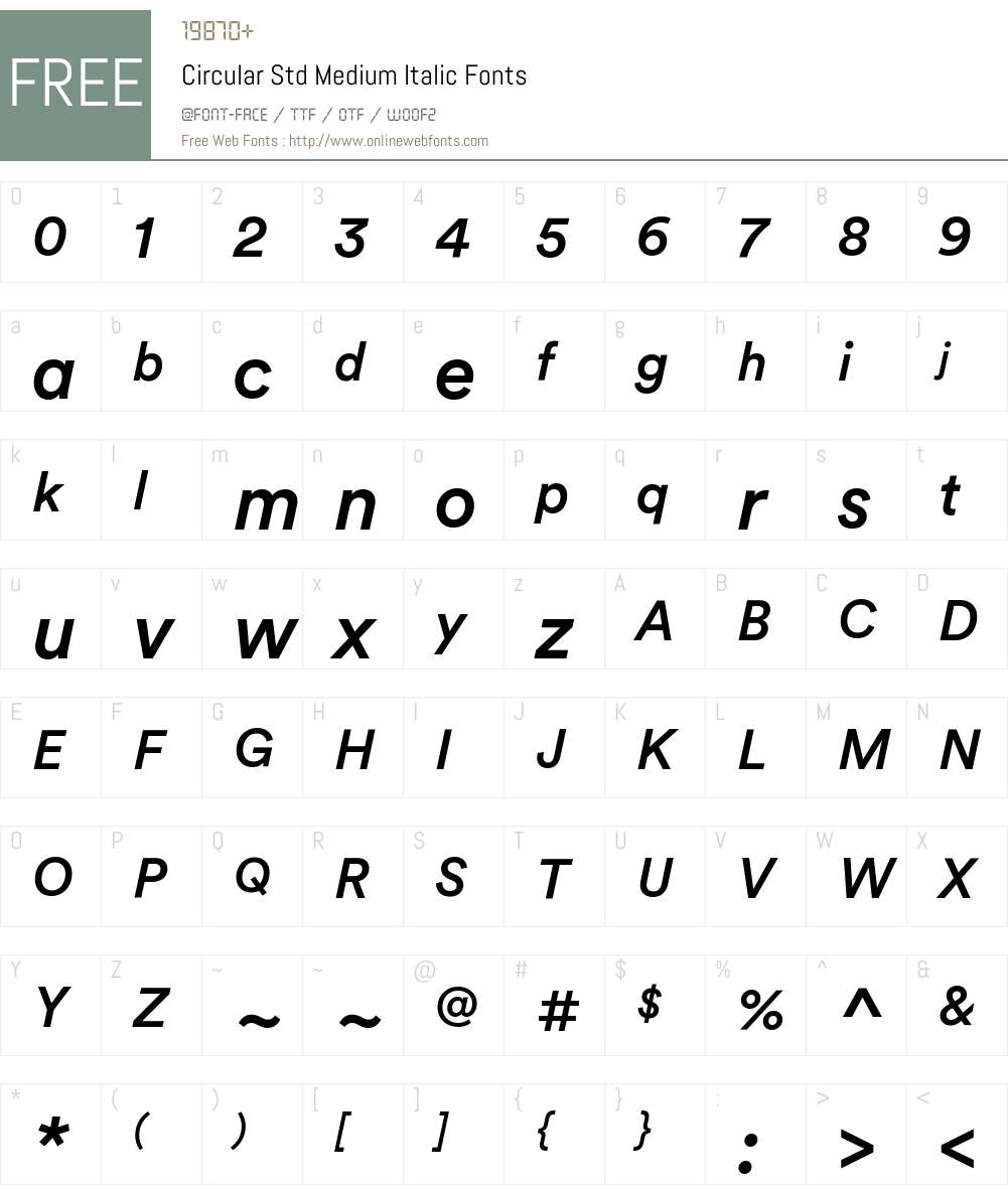 circular std font download circular std font download