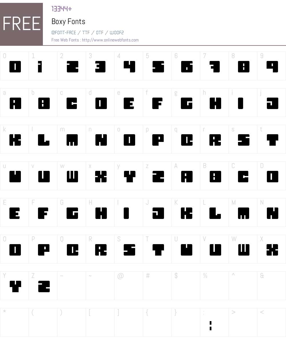 Minecraft Font - 1001 Free Fonts