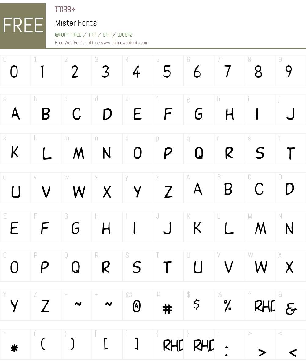 Mister Font Screenshots