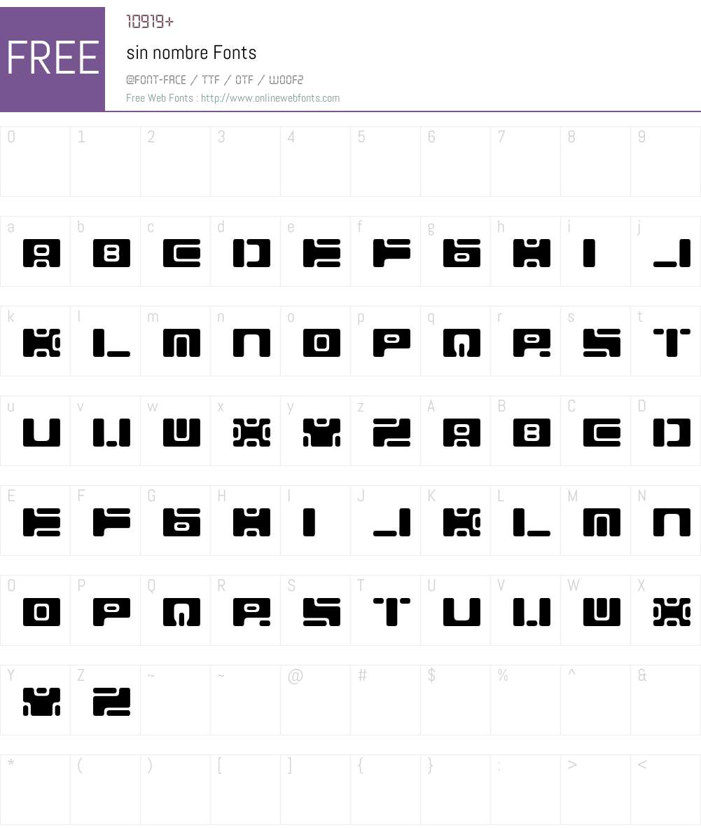 Equ Font Screenshots