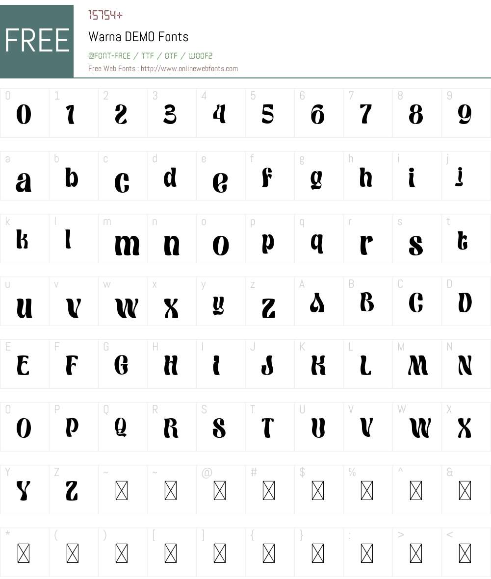 Warna DEMO 1.011;Fontself Maker 3.5.8 Fonts Free Download ...