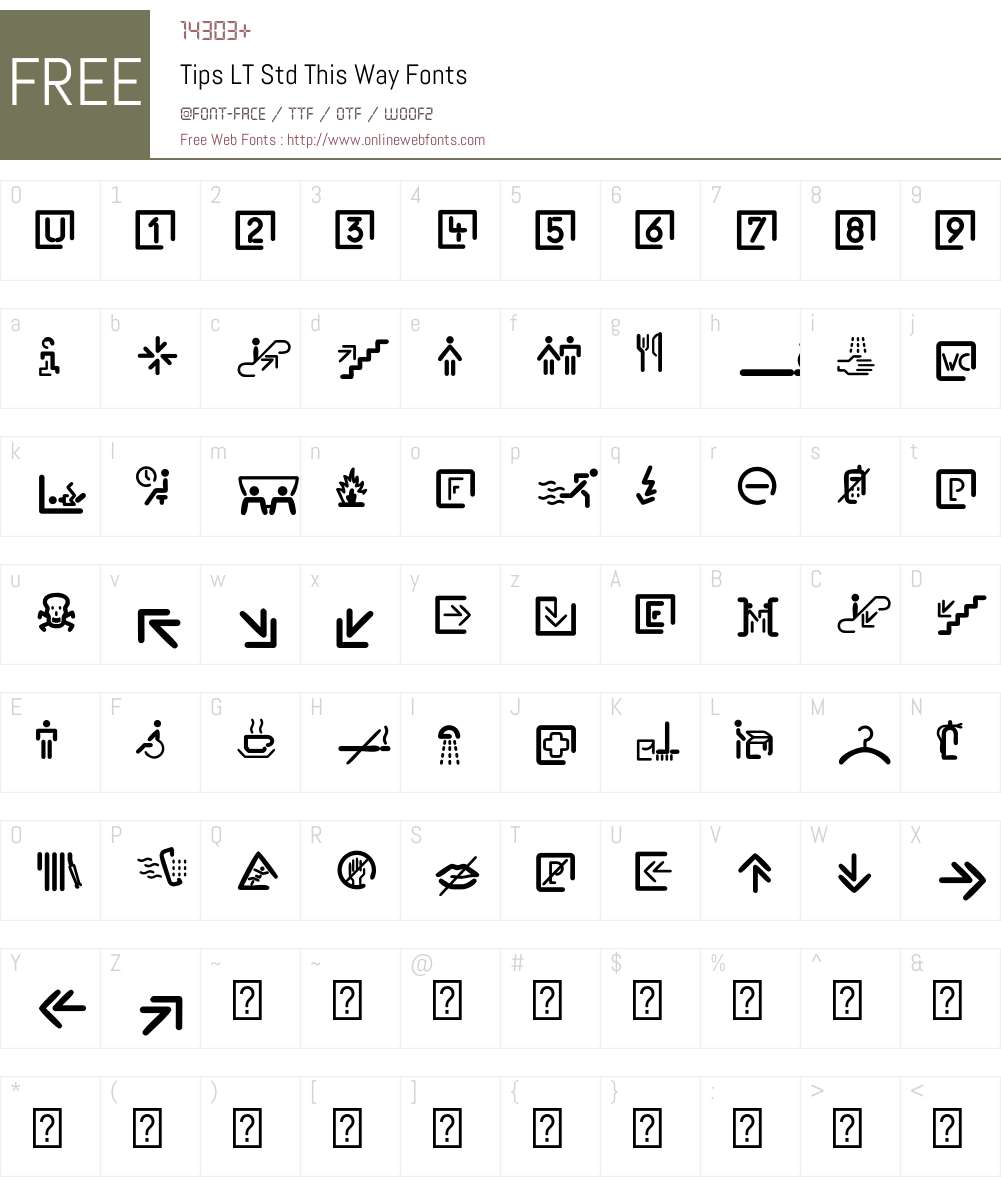 Tips LT Std Font Screenshots