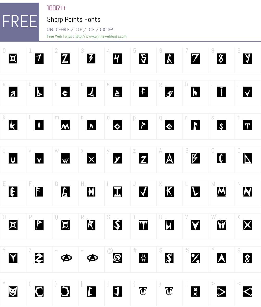 Sharp Font Screenshots